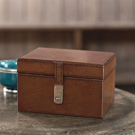 embossed brown leather box on metal stand|Sophisticated Home Decor with our Embossed Leather Box on .